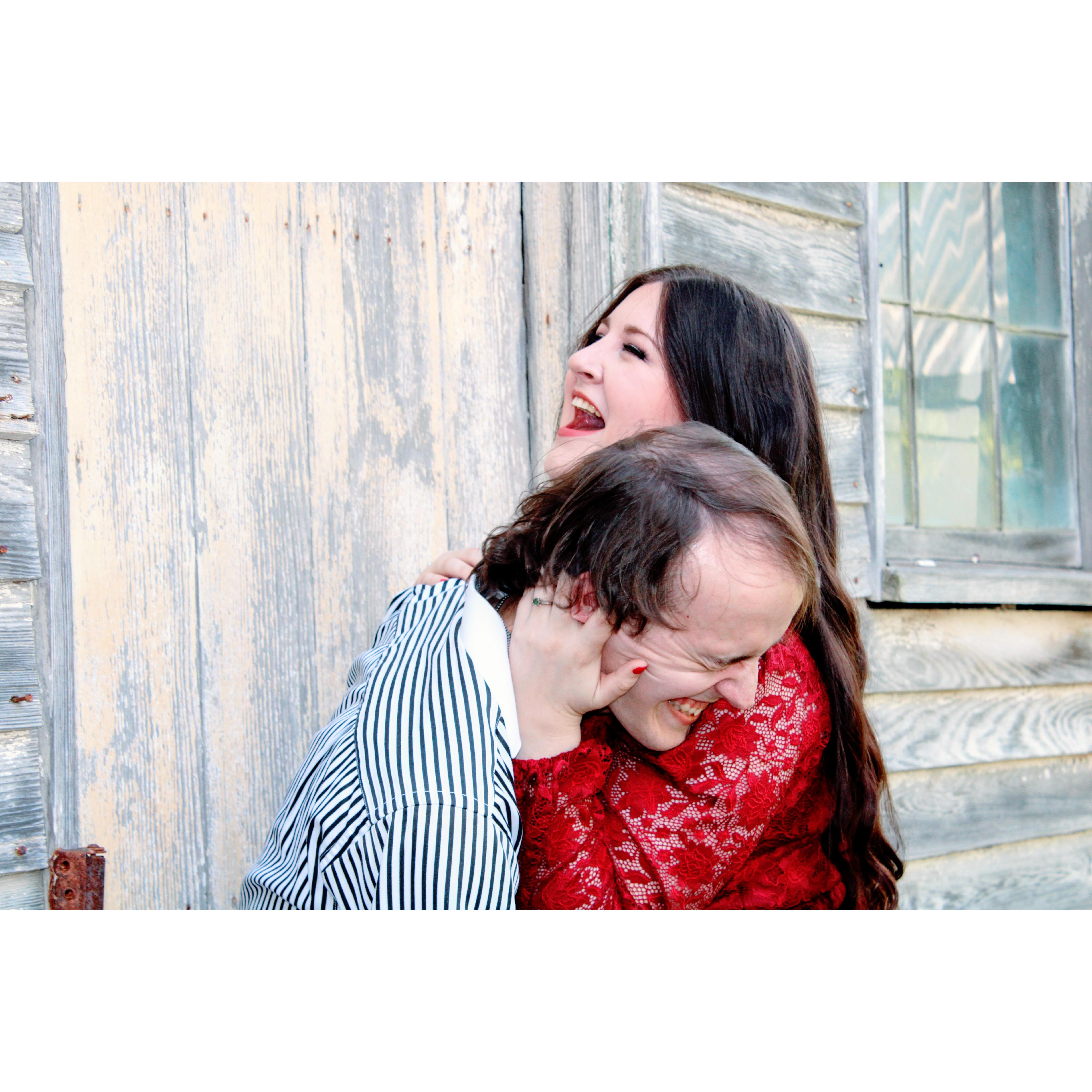 The perfect picture of our relationship!