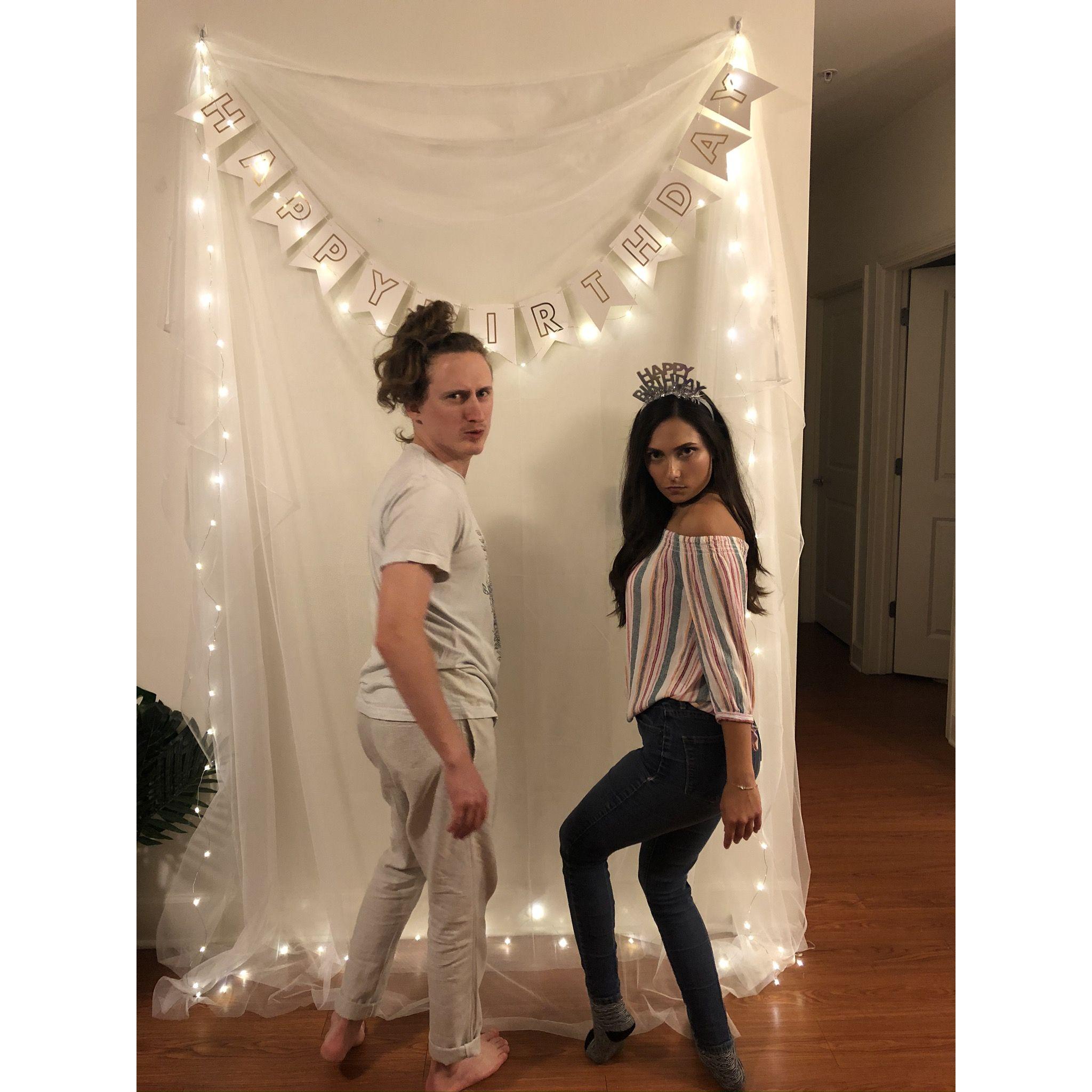 (2020) It was Lexi's birthday, but we were both stars that night.