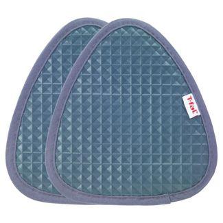 2pk Waffle Silicone Pot Holder (7.5"x8.25") - T-Fal®