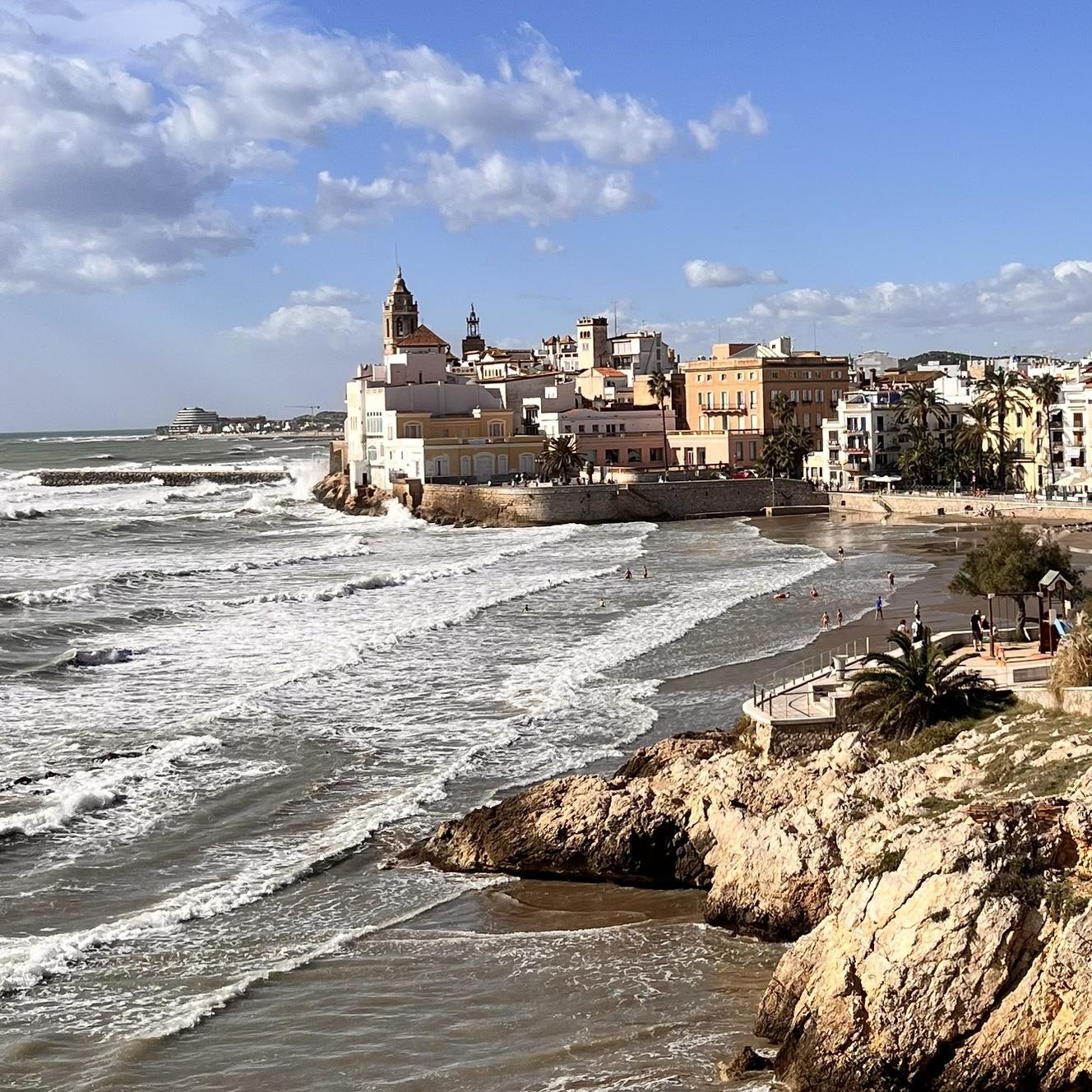 Sitges beach