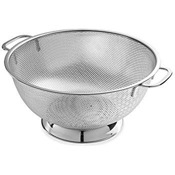 Bellemain Micro-perforated Stainless Steel 5-quart Colander