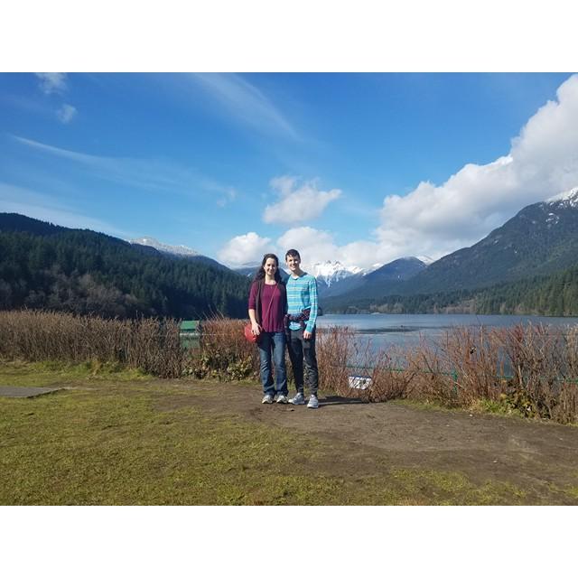In Vancouver with the university's orchestra, March 2018.