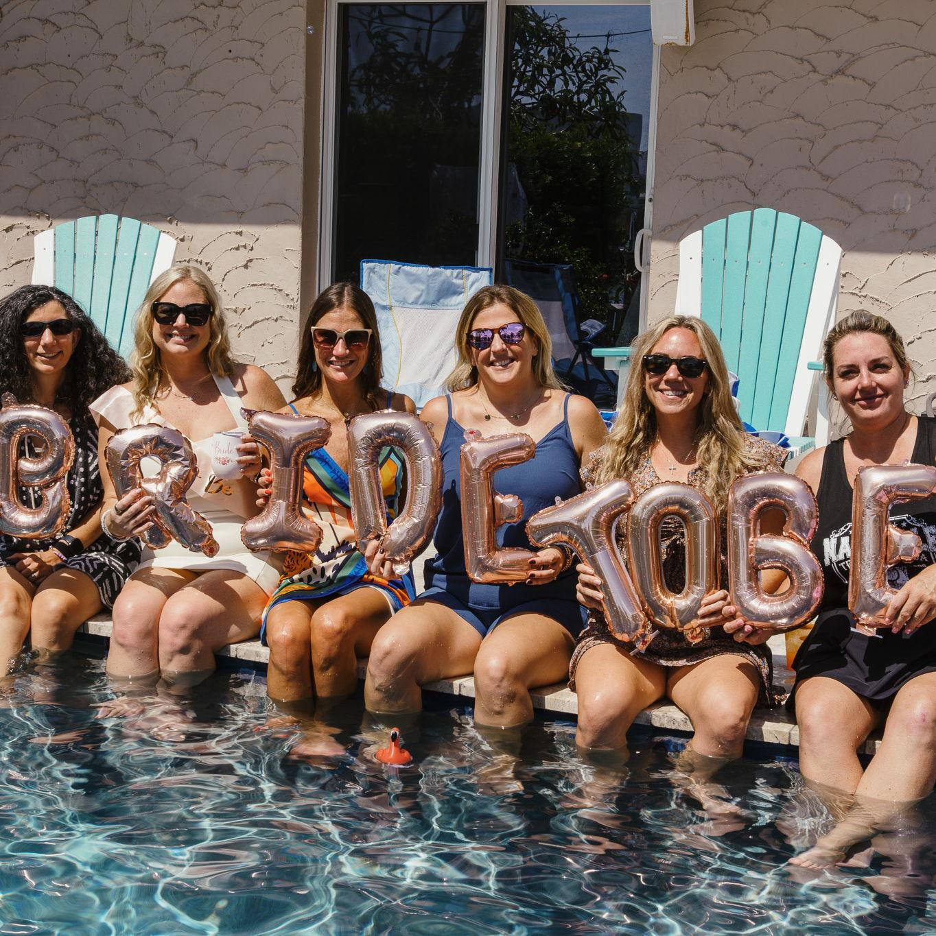 The BEST bridesmaids!!!