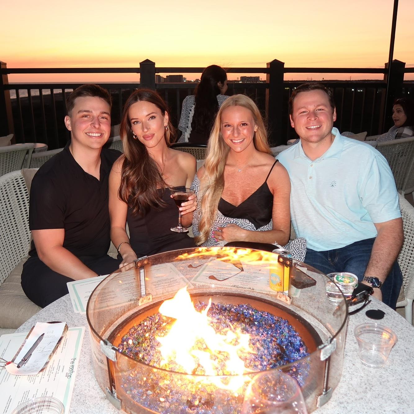 Syd’s 25th birthday dinner with our best friends