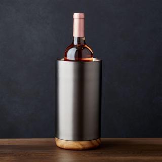Fenton Graphite & Wood Wine Cooler