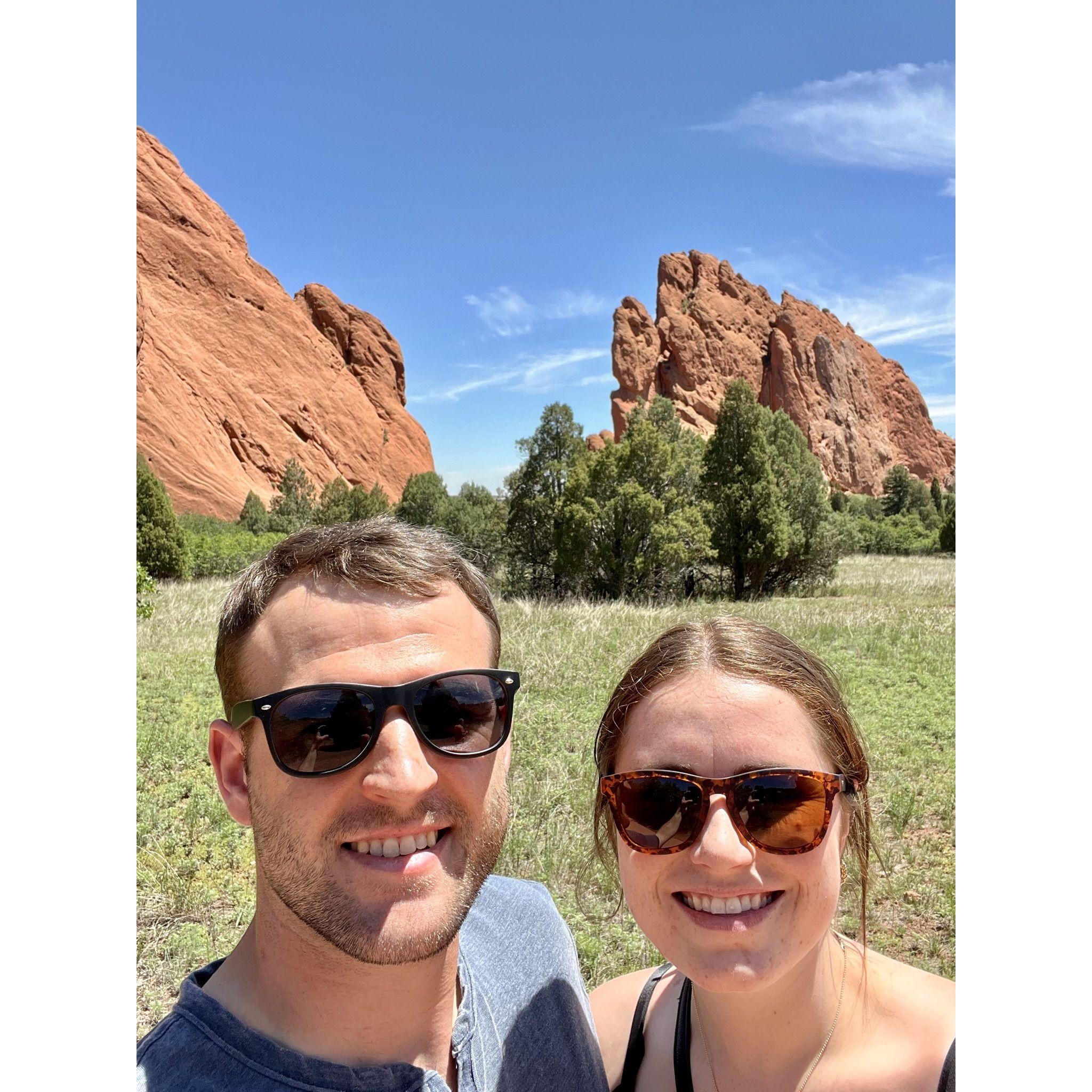 Garden of the Gods in Colorado.