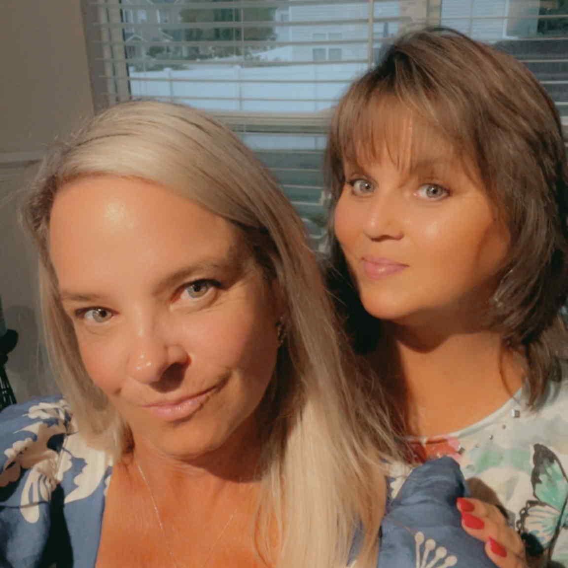 Christy Zachow and me taking a selfie