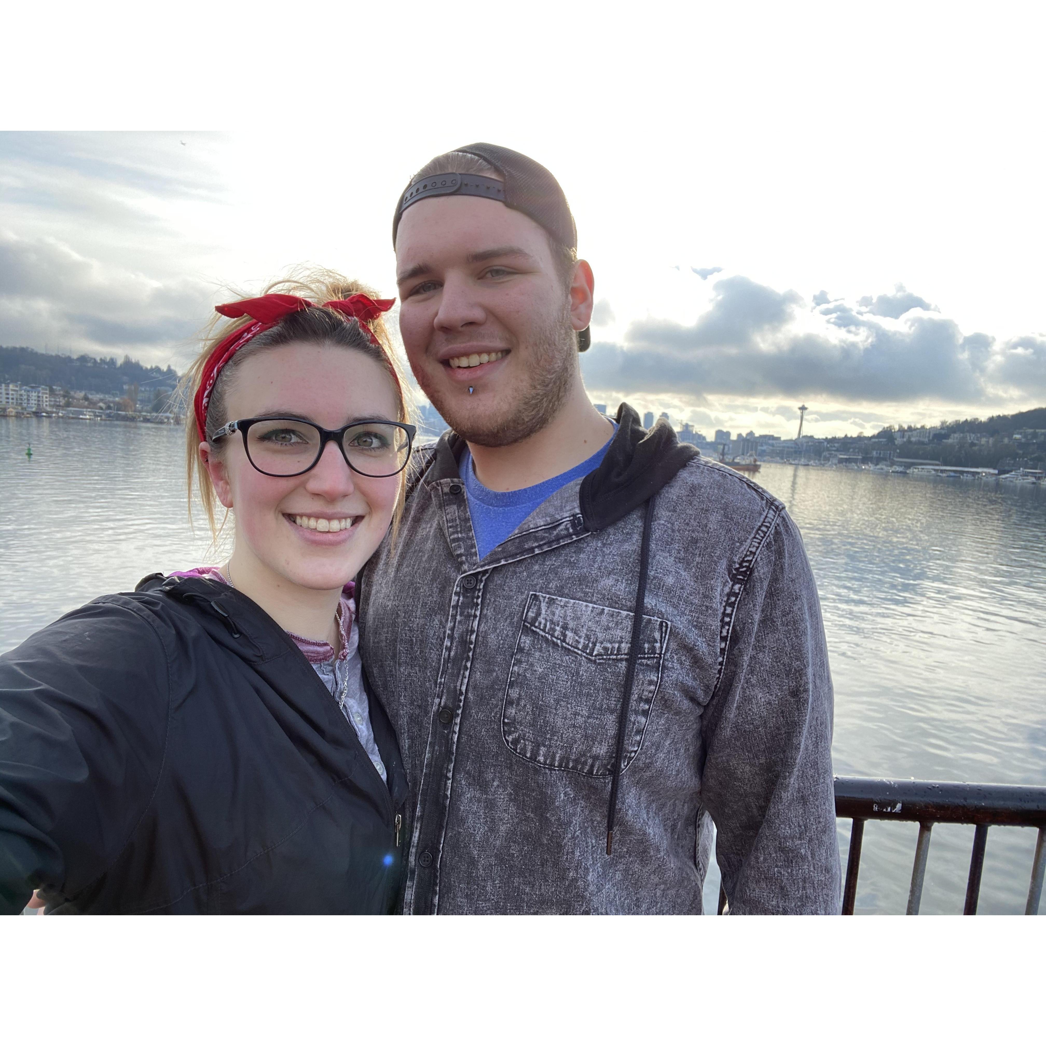 Where she said yes!