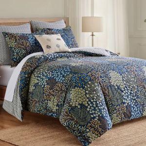 English Forest Duvet Cover Set - Navy