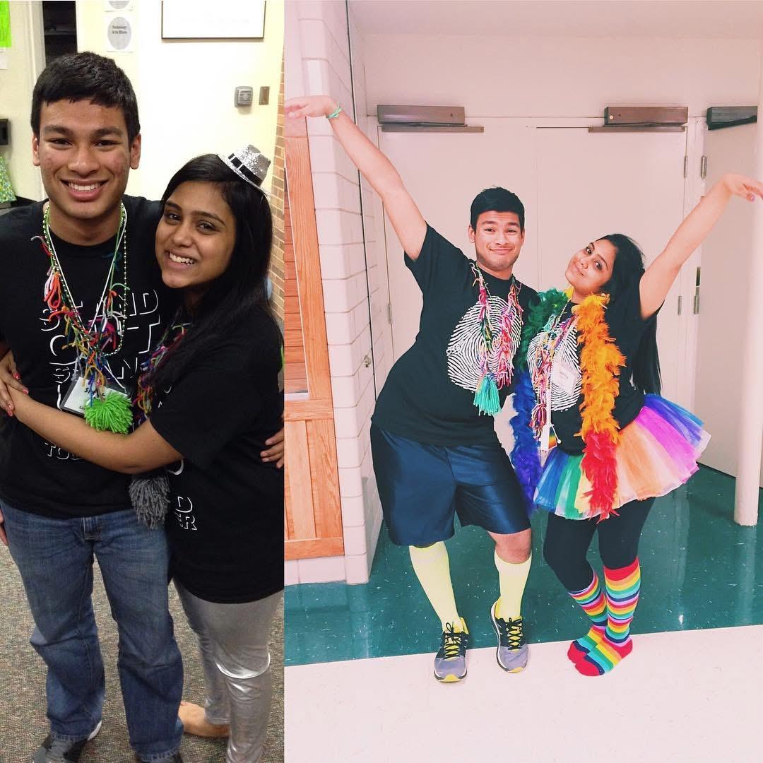 Operation Snowball 1 year apart!