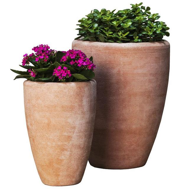 Belize Bowl Planter, Tall, Set of 2