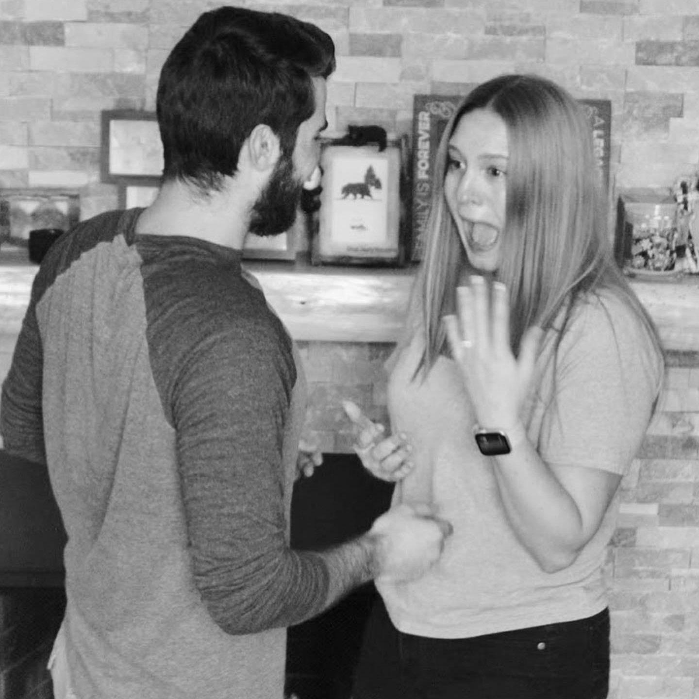 If you didn't look like this when you got engaged, you're doing it wrong!
