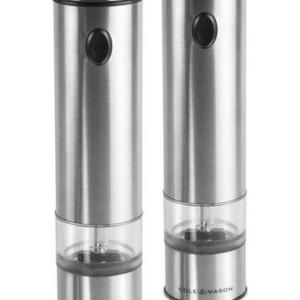 Cole & Mason - Battersea Lighted Electric Salt & Pepper Mill Set