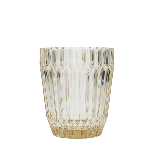 Archie Short Drinking Glass, Ginger, Set of 6