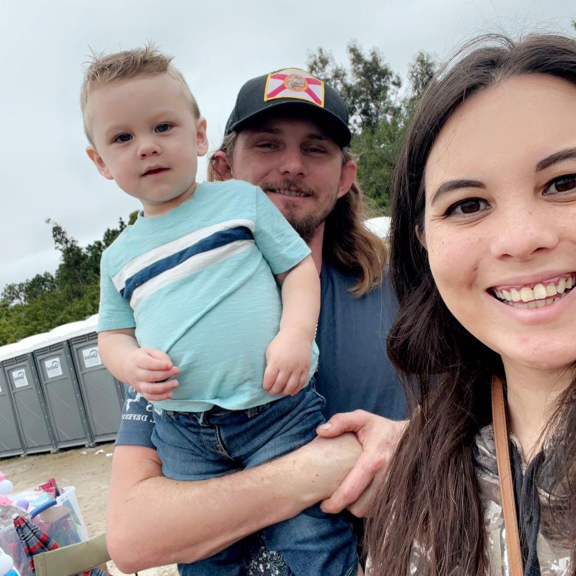 Mikeys first monster truck show!