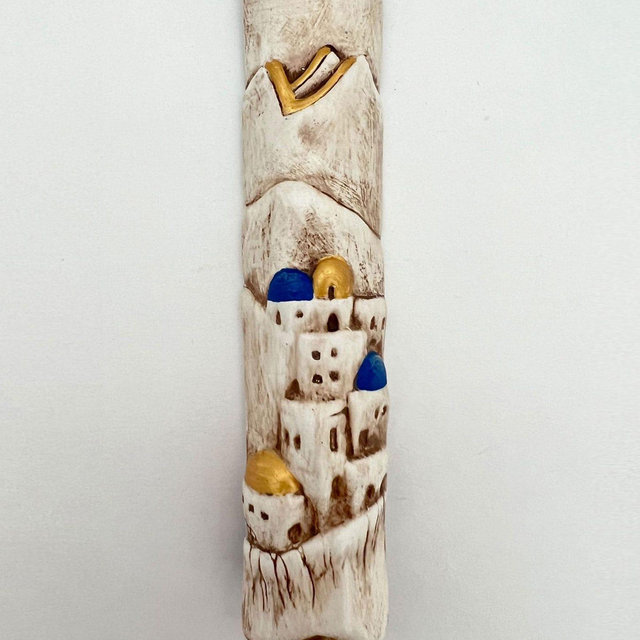 Decorative Hand Made Mezuzah