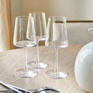 Conical Crystal White Wine Glasses Power, Set of 6 ❘ Westwing