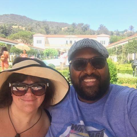 The Getty at Malibu.  I miss you!!!!!!! Wear a mask.  Social Distance. Wash Your Face.
