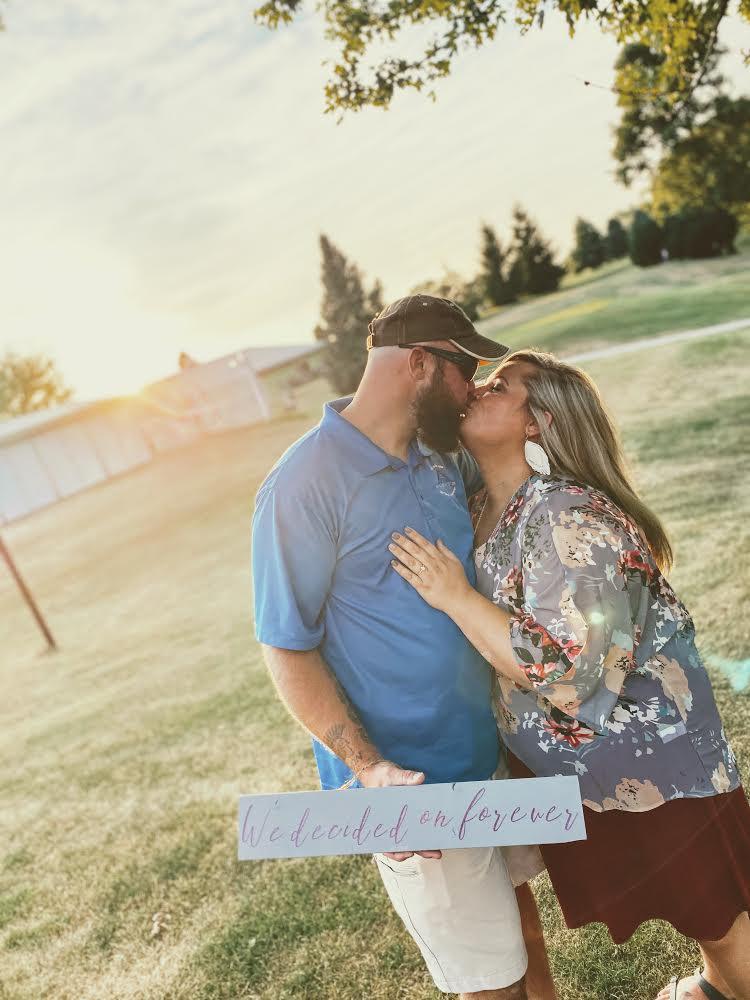 night we got engaged. Thanks to my bridesmaid Michelle for taking photos!