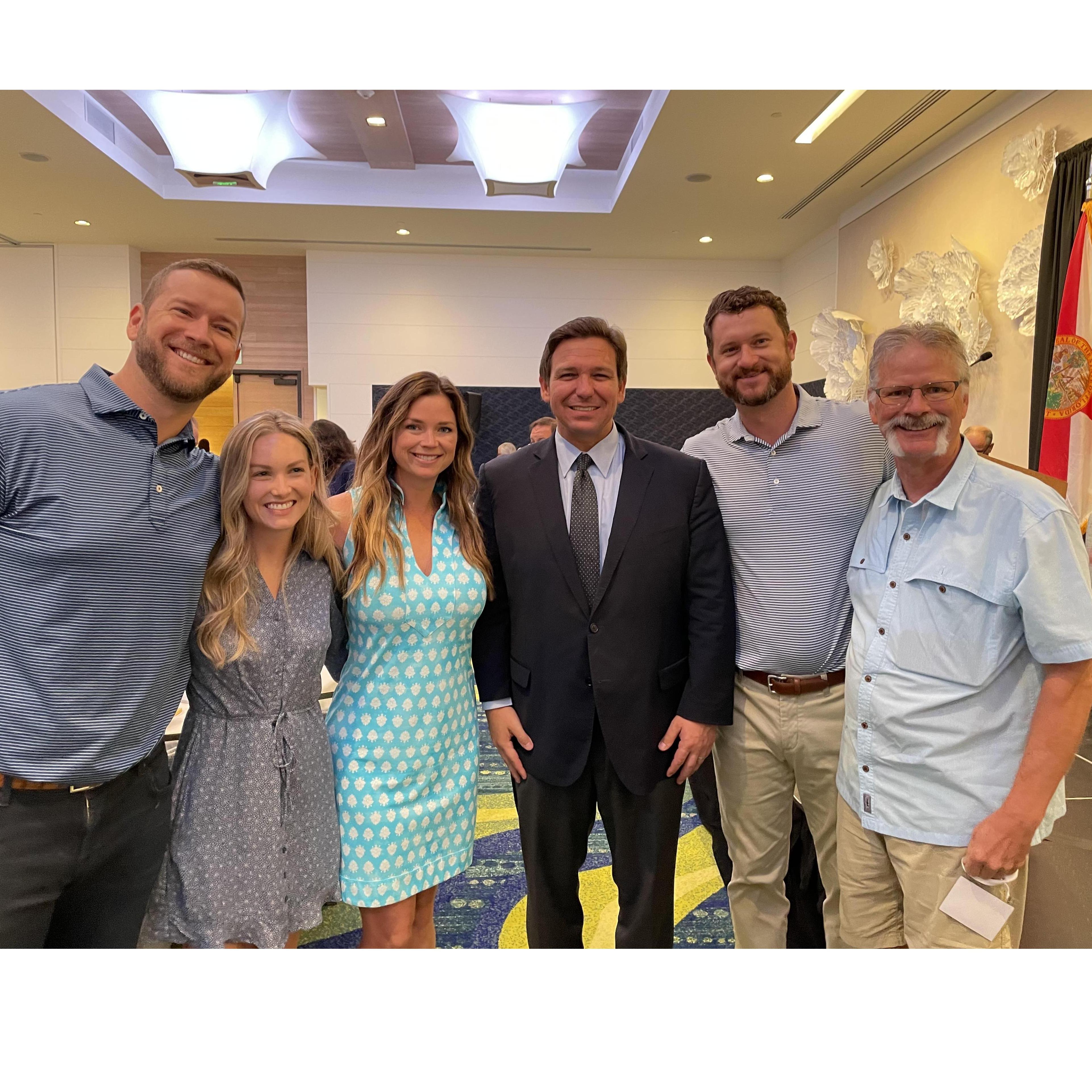 If you have a picture with Gov DeSantis.. you put in on there