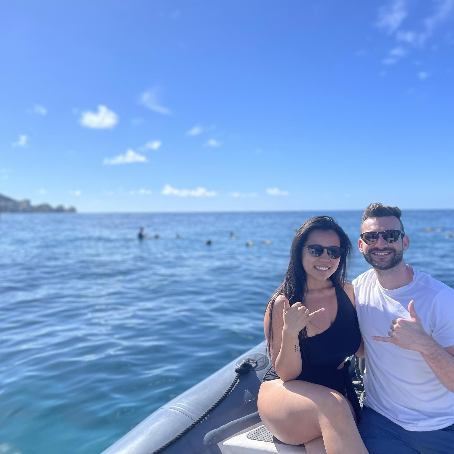I took him to Hawaii for his birthday!
