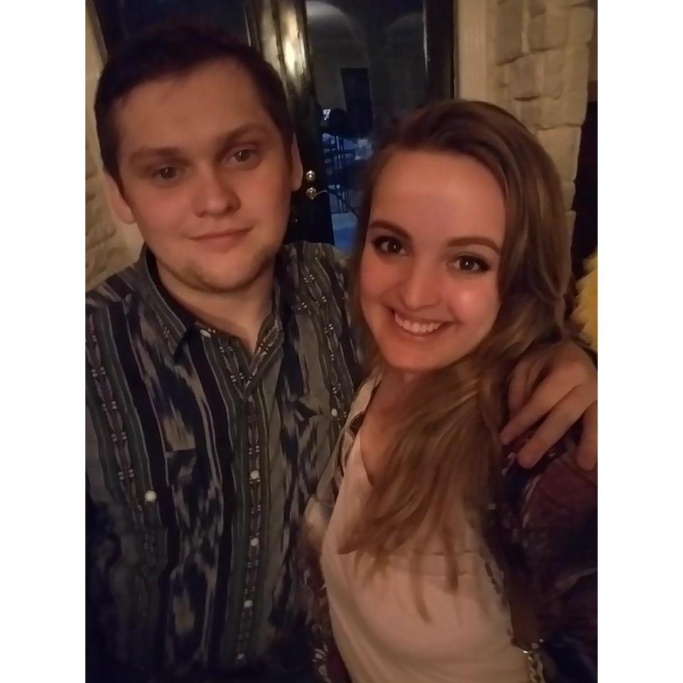 June 2016. Celebrating a wonderful couple at their rehearsal dinner.