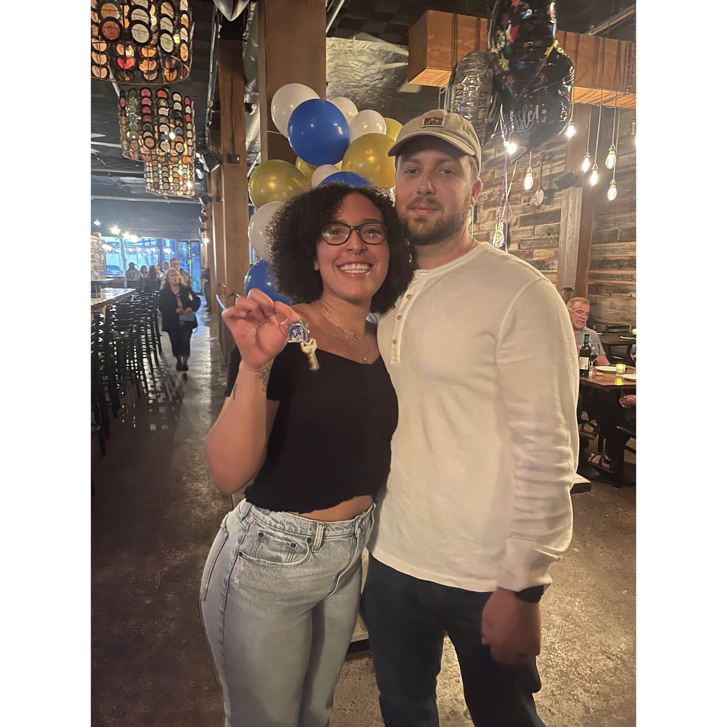 The day we got our keys to our HOME