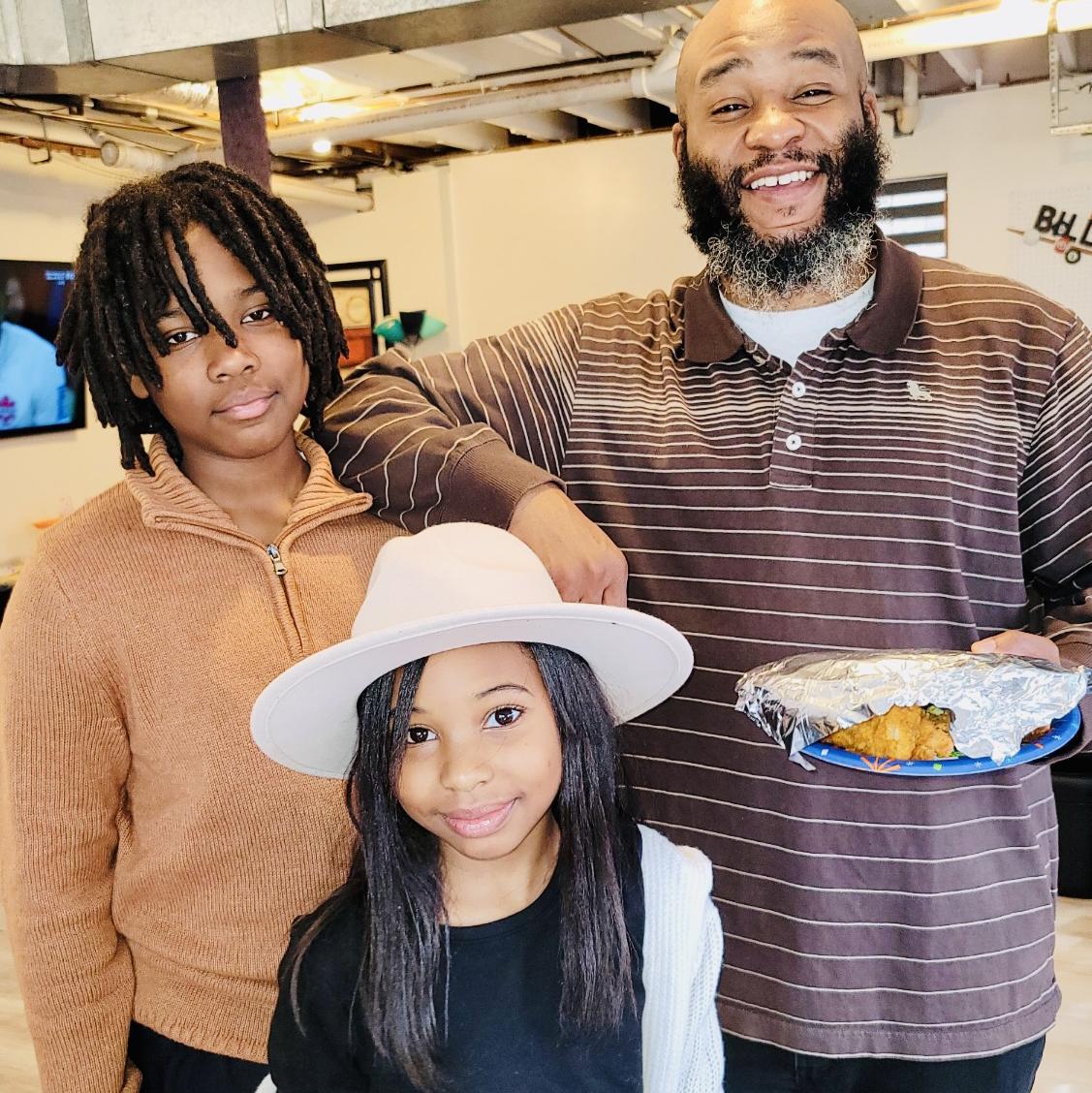 Khalil, Rashad & Maliyah. Thanksgiving 2022