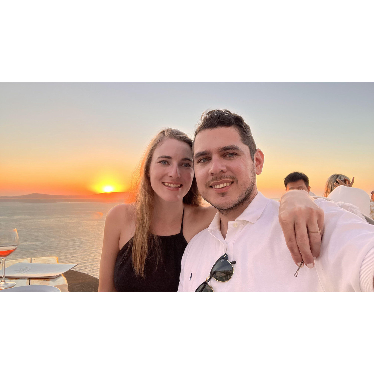 Chasing sunsets in Santorini, Greece, 2022