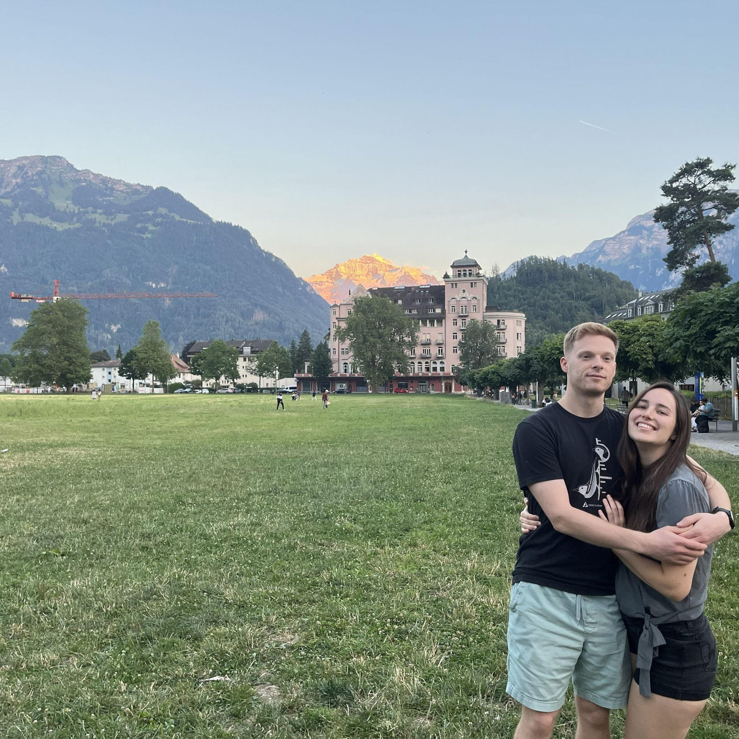 First day in Switzerland