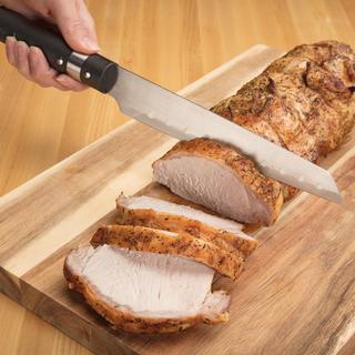 BBQ Slicing Knife with Scalloped Edge