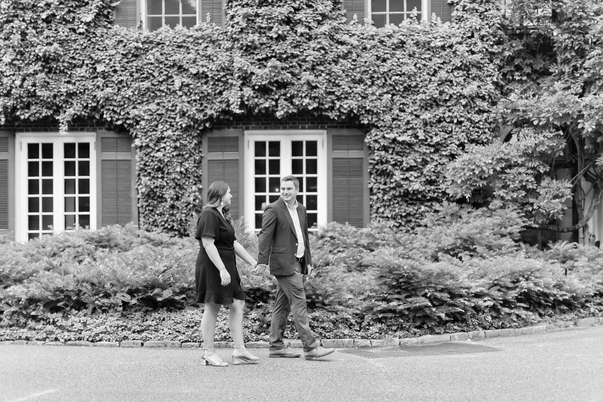 Our engagement photos taken in Longwood Gardens in July of 2019.