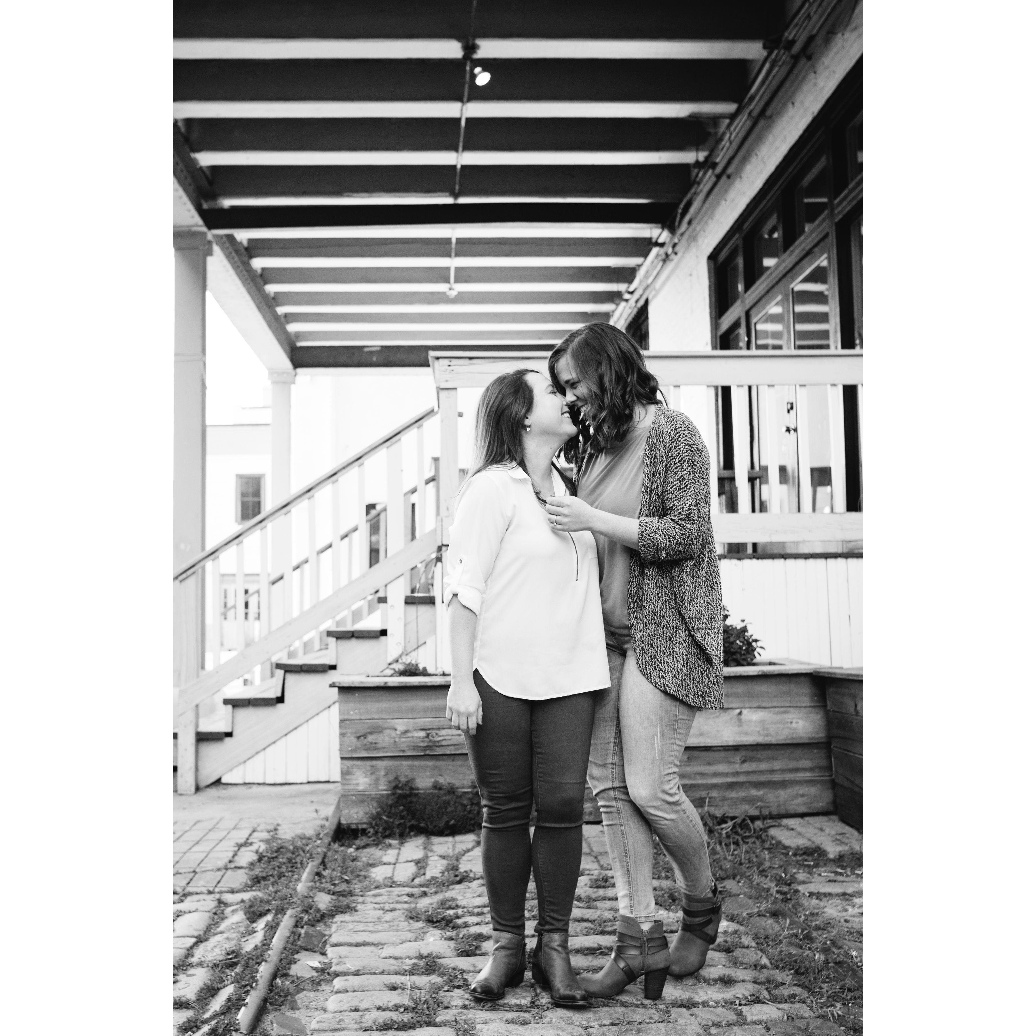 Engagement photos. March 2019.