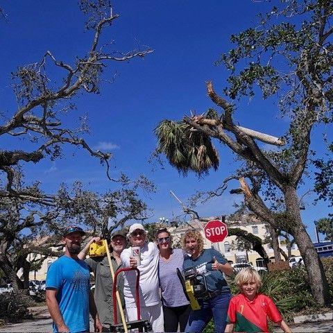 Tornado/Hurricane Milton cleanup crew! With Dallas and Treva! October 2024