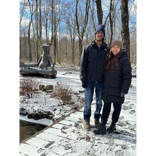 Miriam planned a birthday trip for Akil to stay at June Farms near the Catskills, NY. We loved it here so much that we almost chose this as our wedding venue!