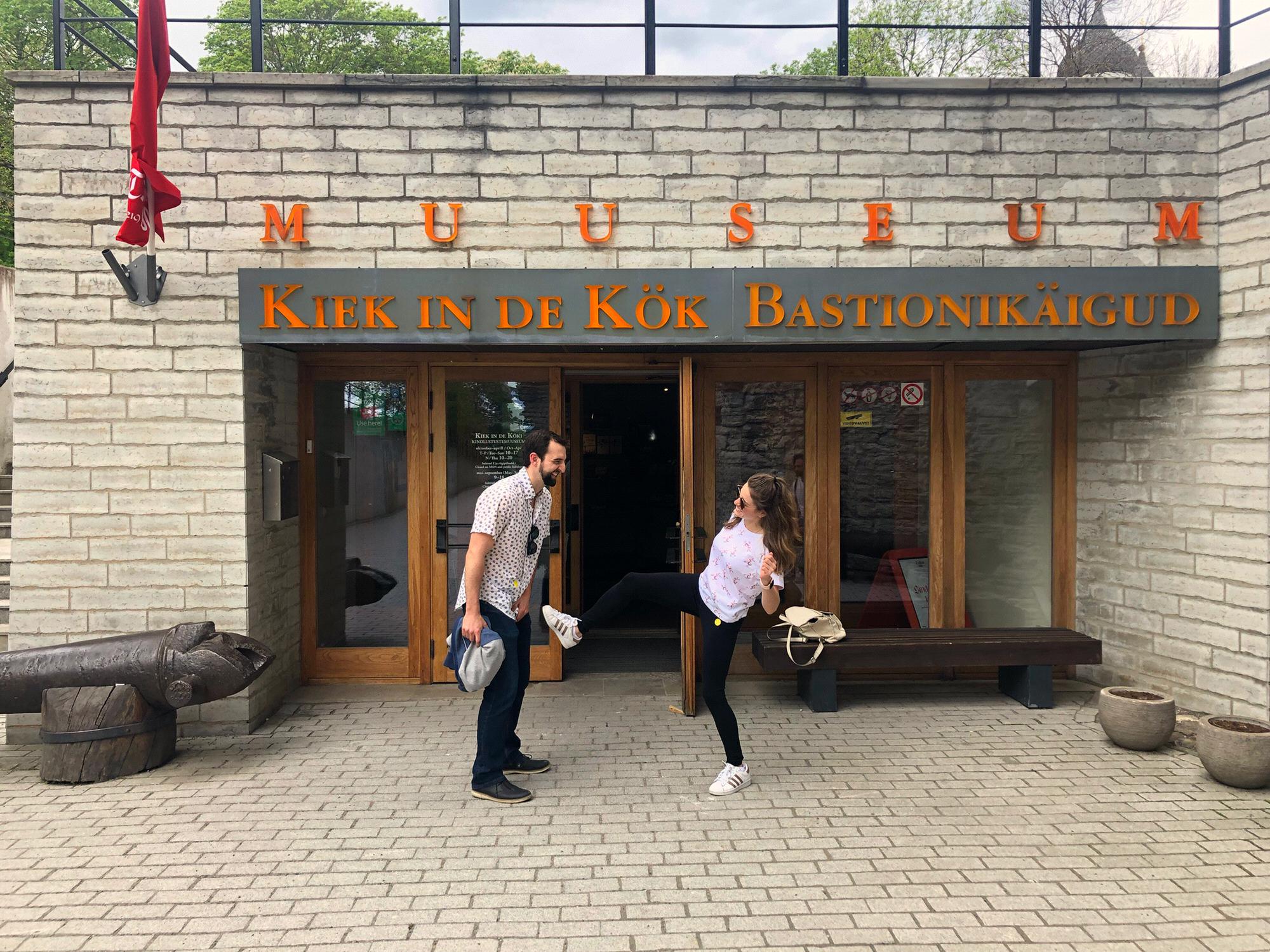 A peculiarly named museum in Tallinn, Estonia.