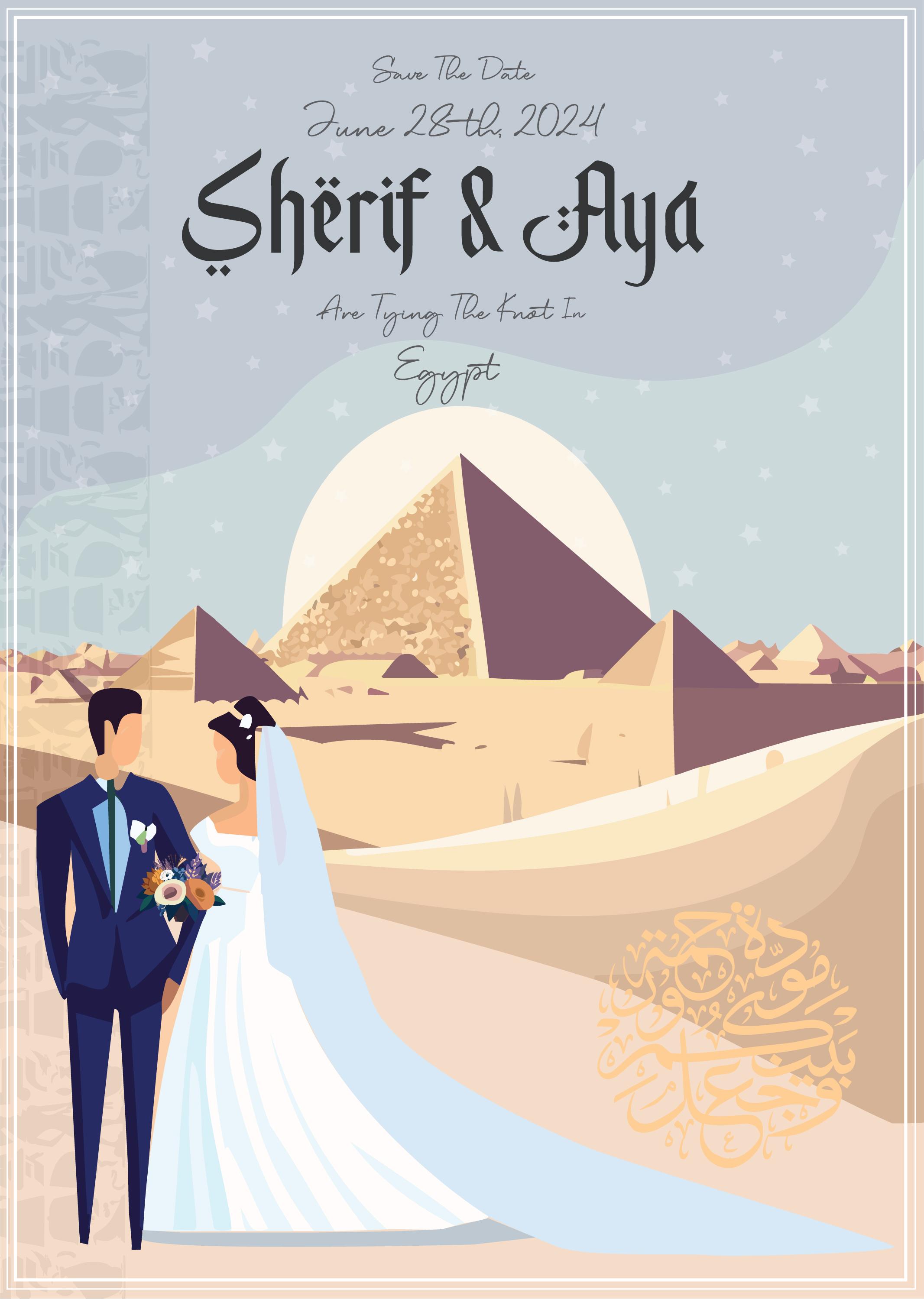 The Wedding Website of Sherif Awad and Aya Islambouli