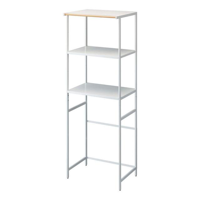 Tower Kitchen Appliance Storage Rack, White