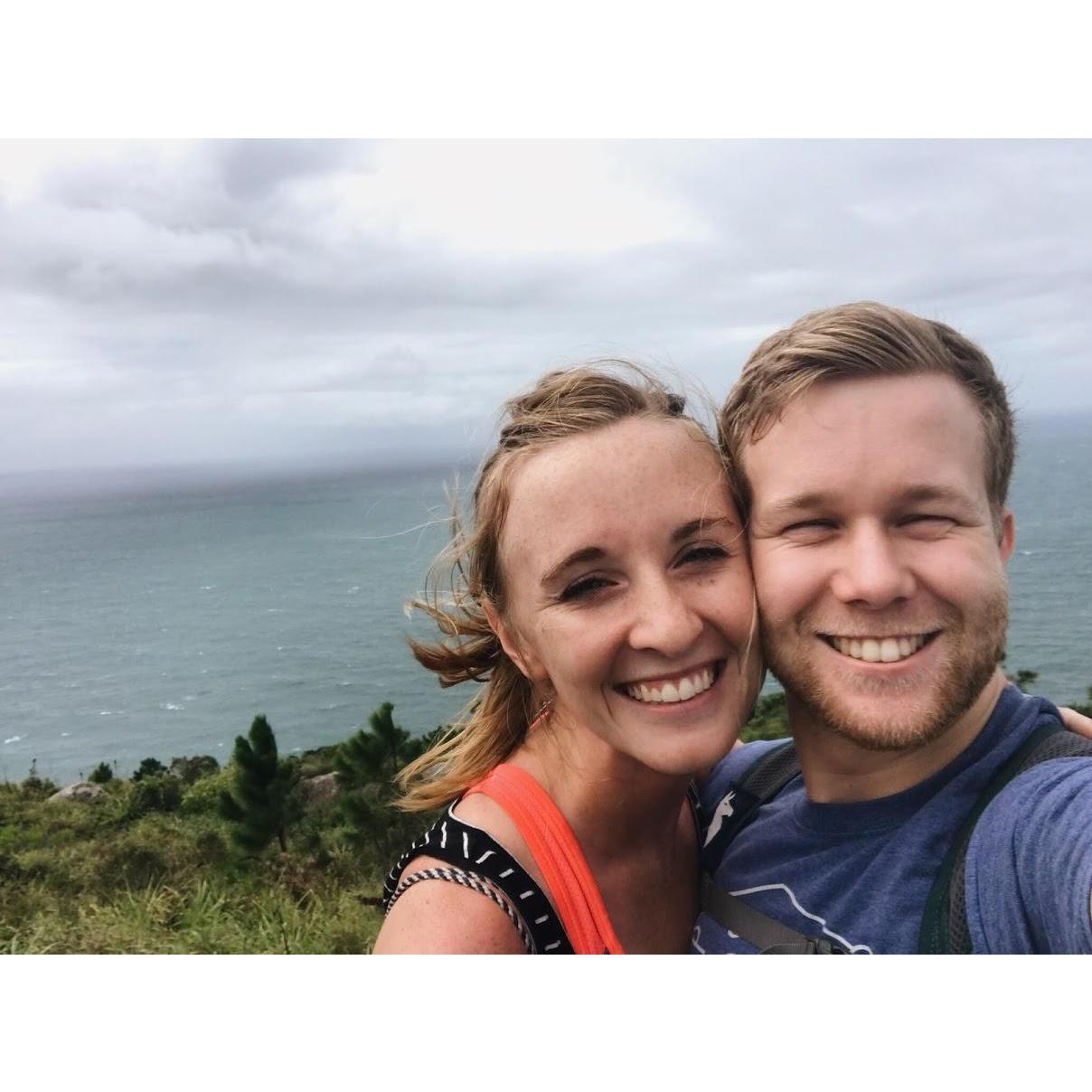 On a hike in Brazil :)