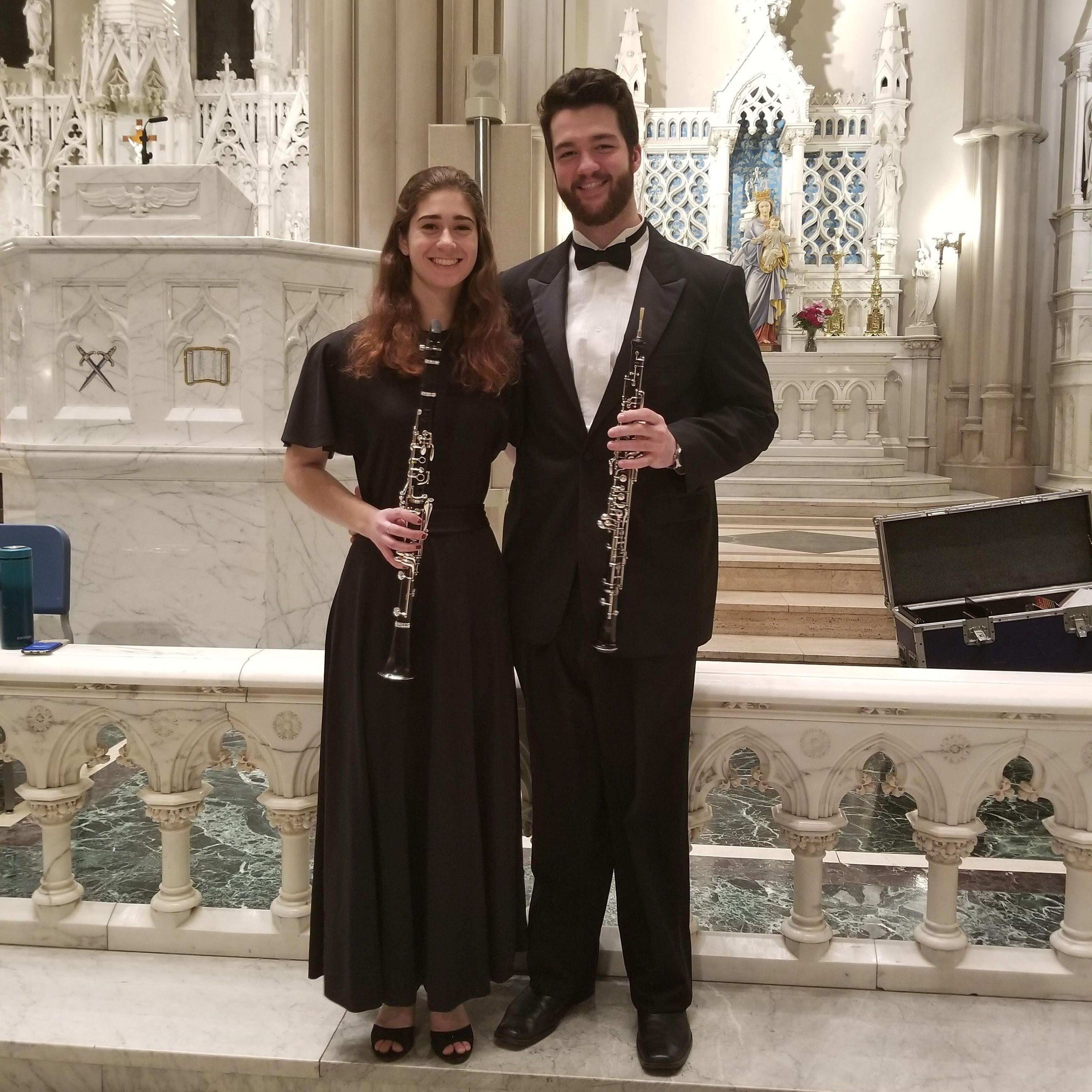 Taken at a band concert in 2018 in the same church that our wedding ceremony will be held