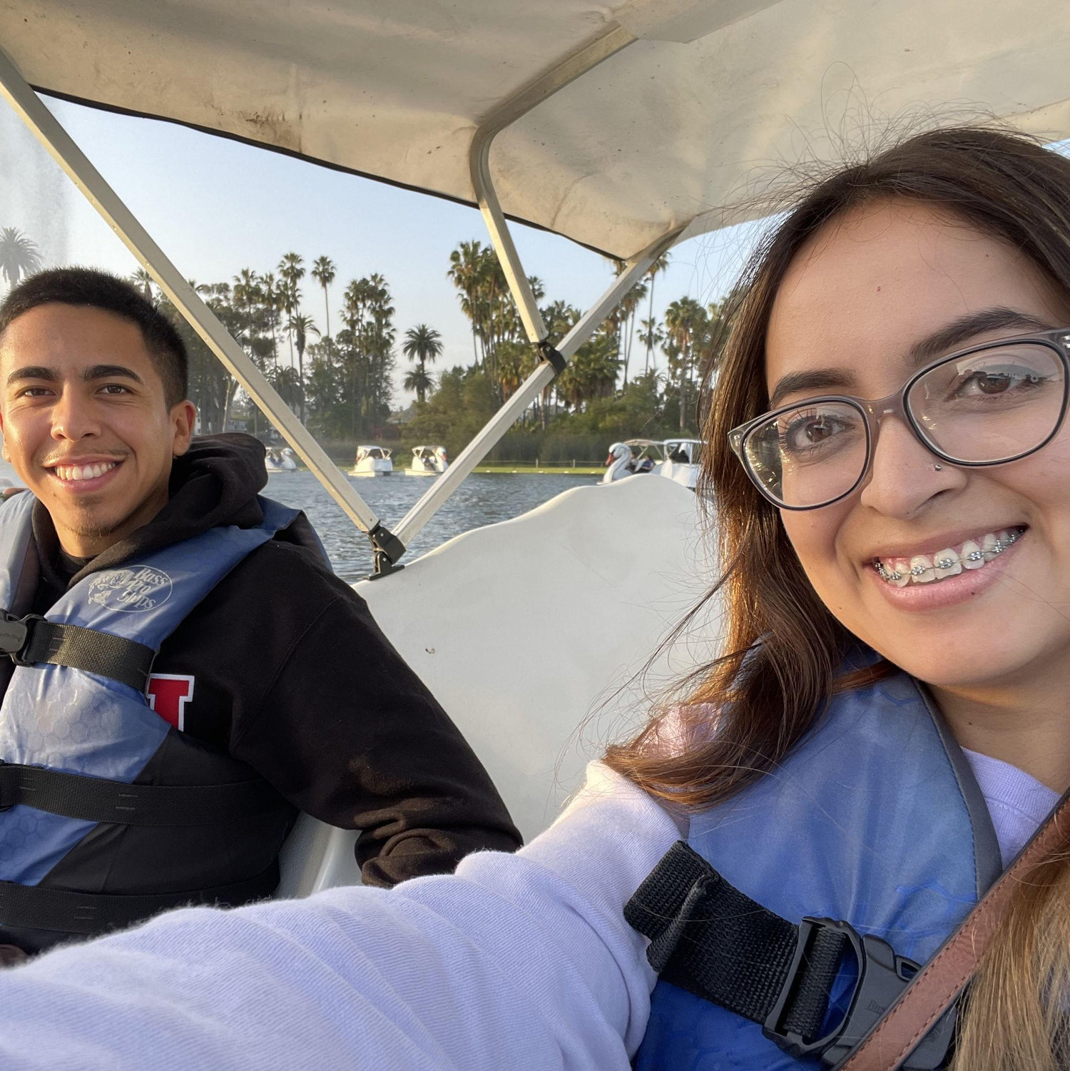 We spent anniversaries together!