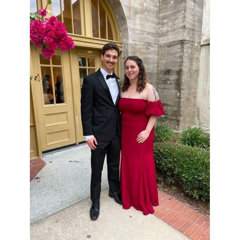 At the Lightner Museum in St. Augustine, FL celebrating Jordan (Christian's sister) and Josh's wedding.