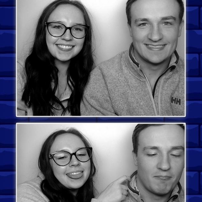 Maddi always tries to stop and take photos in booths at malls, so here is one of many photo strips they have!