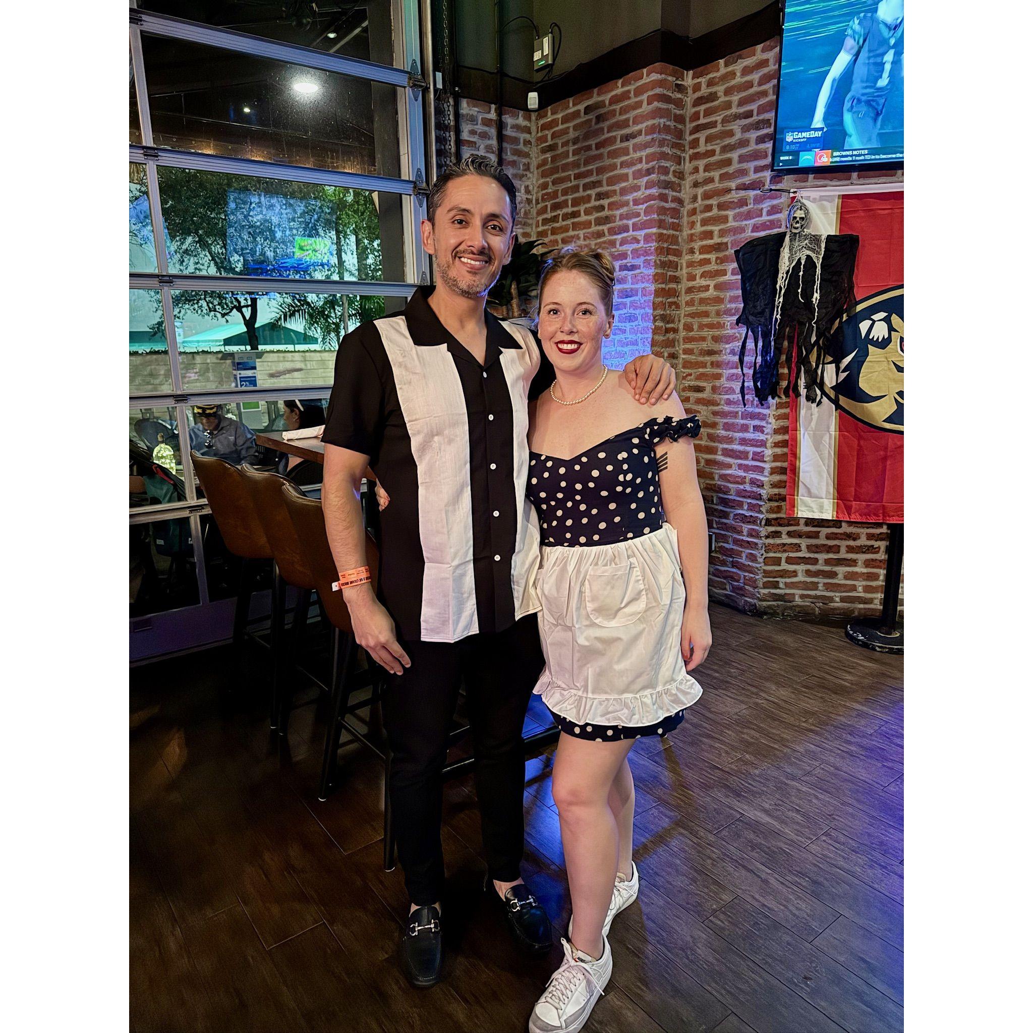 Lucy and Ricky for Halloween 2024