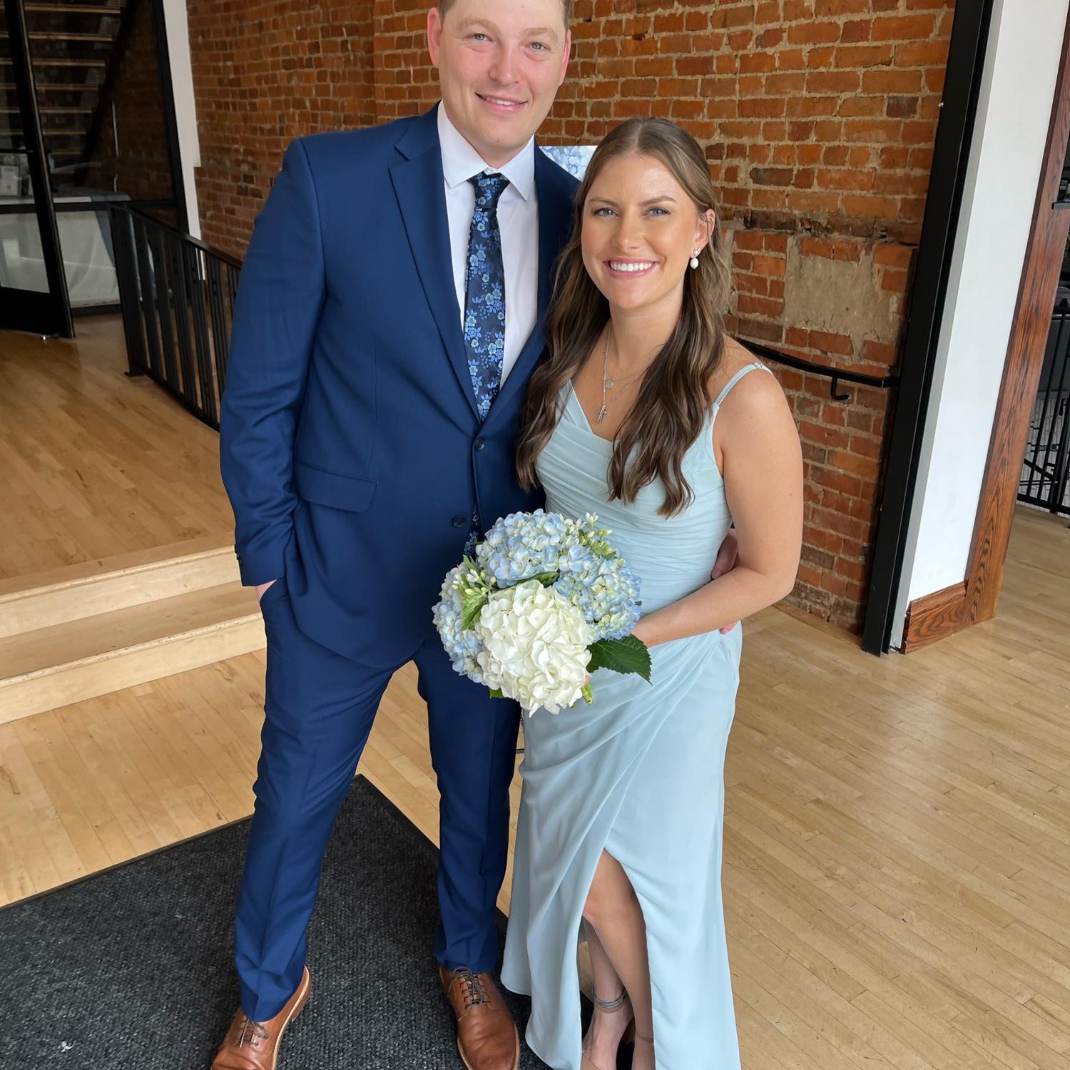 At the Winn Wedding!