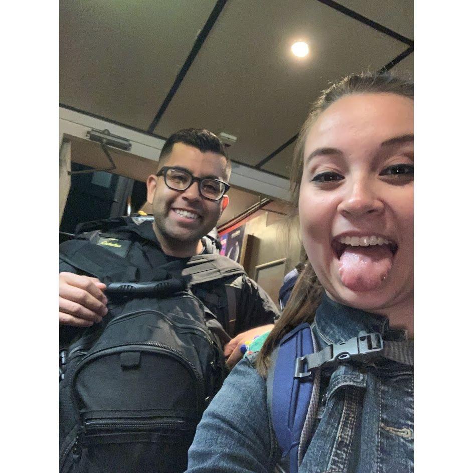 Next stop on our Euro Trip: Amsterdam! Checking into our hostel around midnight and welcomed with a free beer at the bar. So fun!