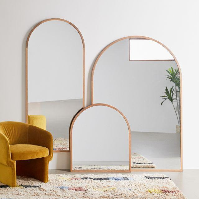 Tabitha Arc Mirror - XL Floor in Natural