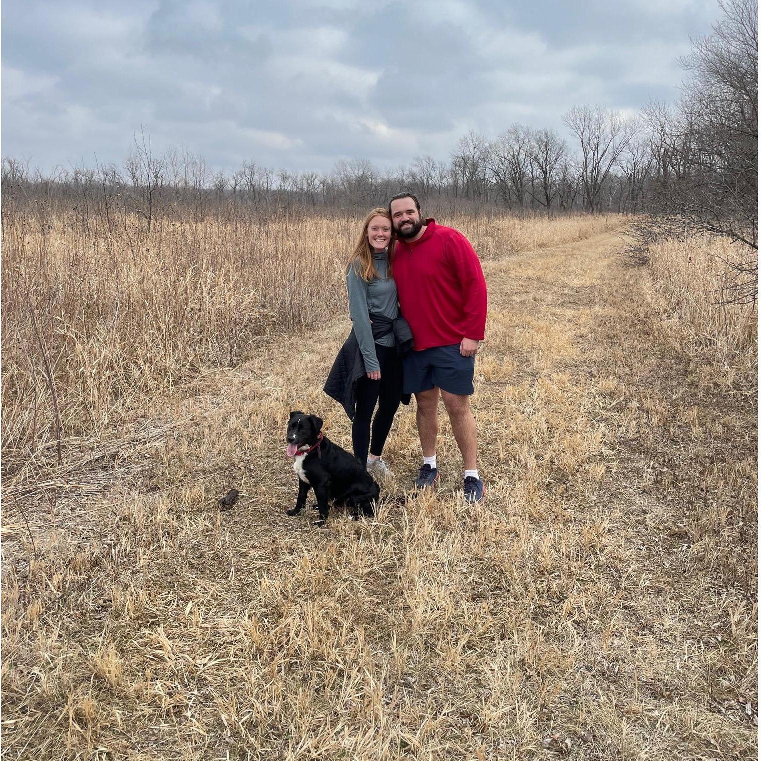 Little family photo :) Christmas 2021.