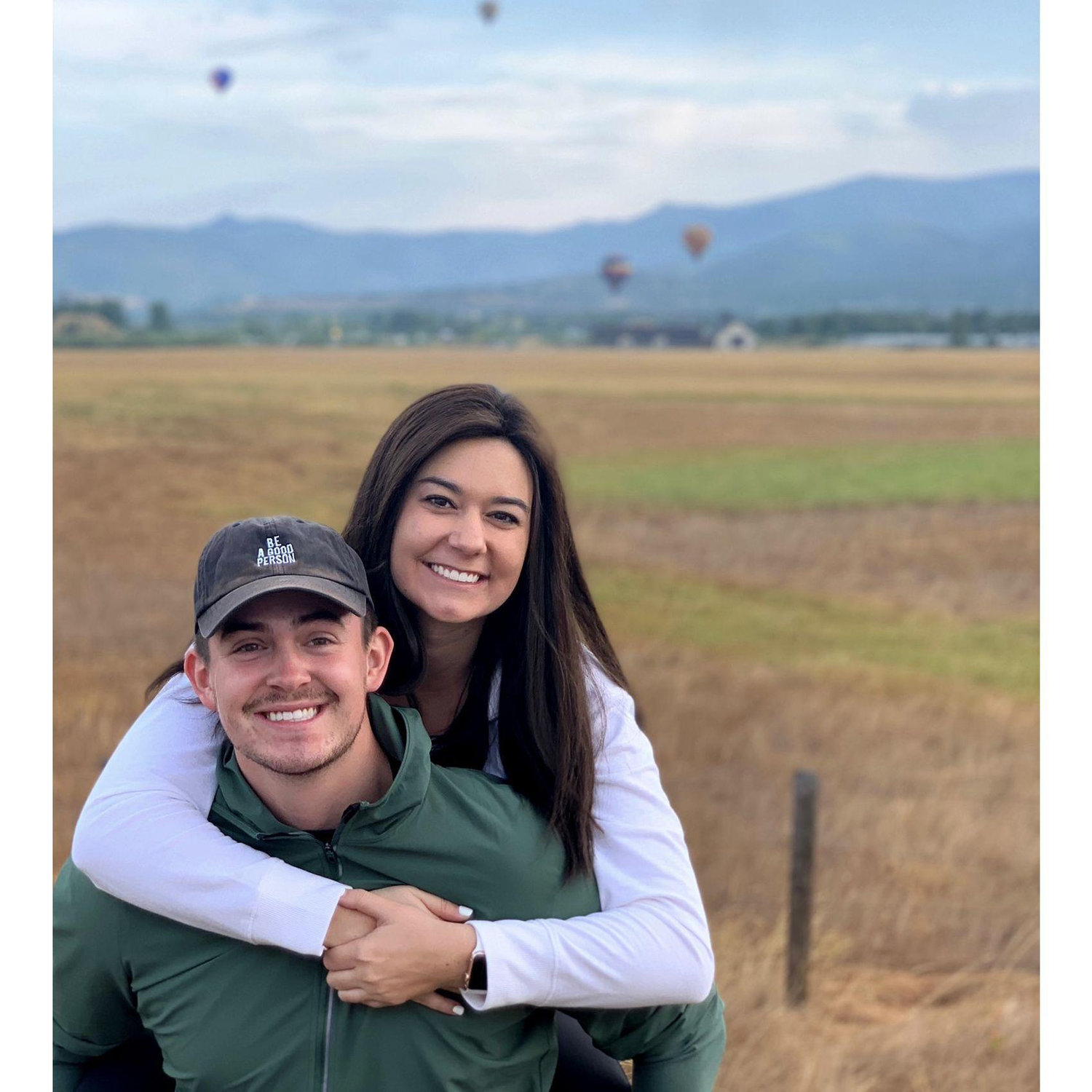 Chase's first Waldmann family trip! We went to Steamboat for the hot air balloon festival. We later went tubing down the Yampa River, where Chase got very sunburnt. Emma's family still teases Chase about using sunscreen!