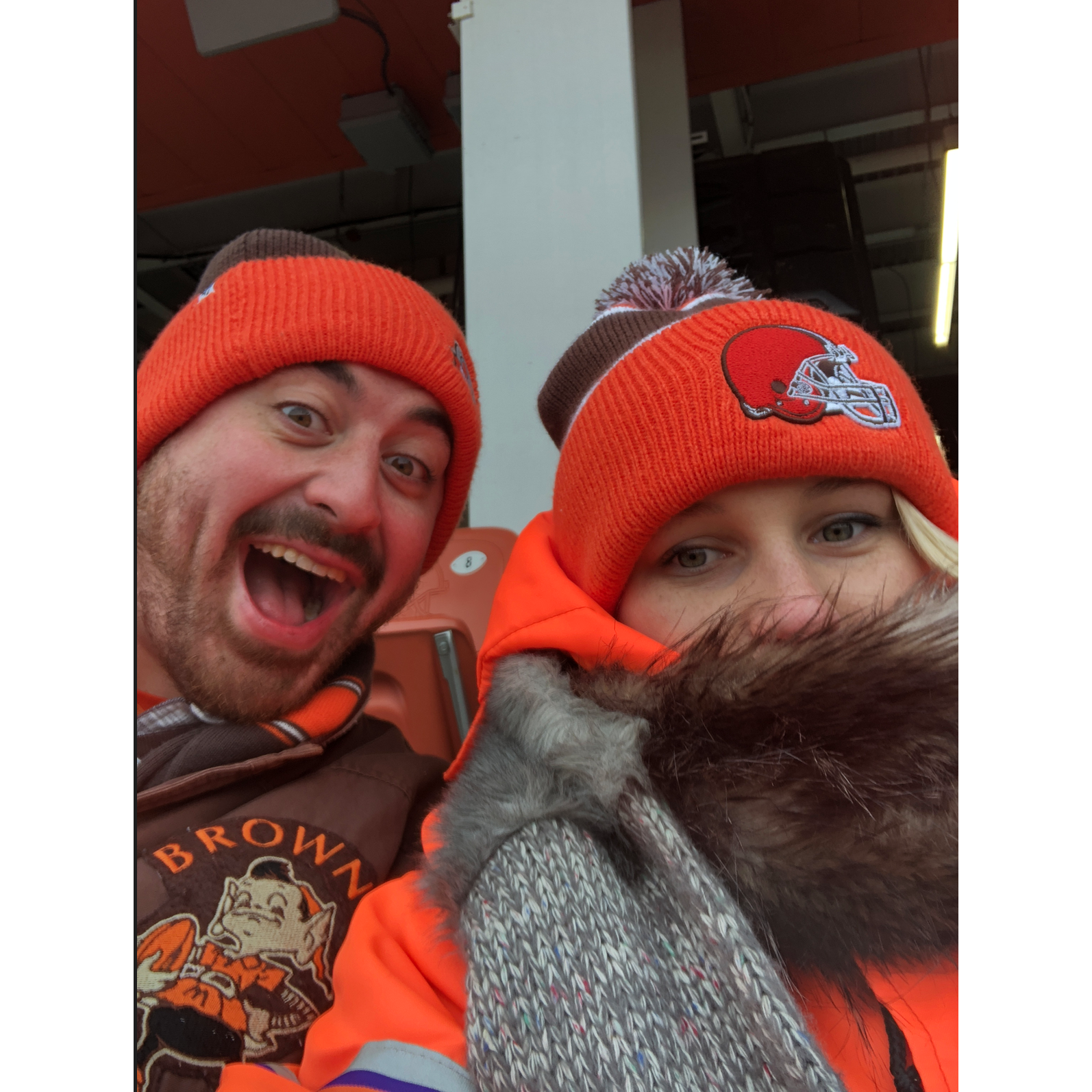 Coldest Browns Game Ever!